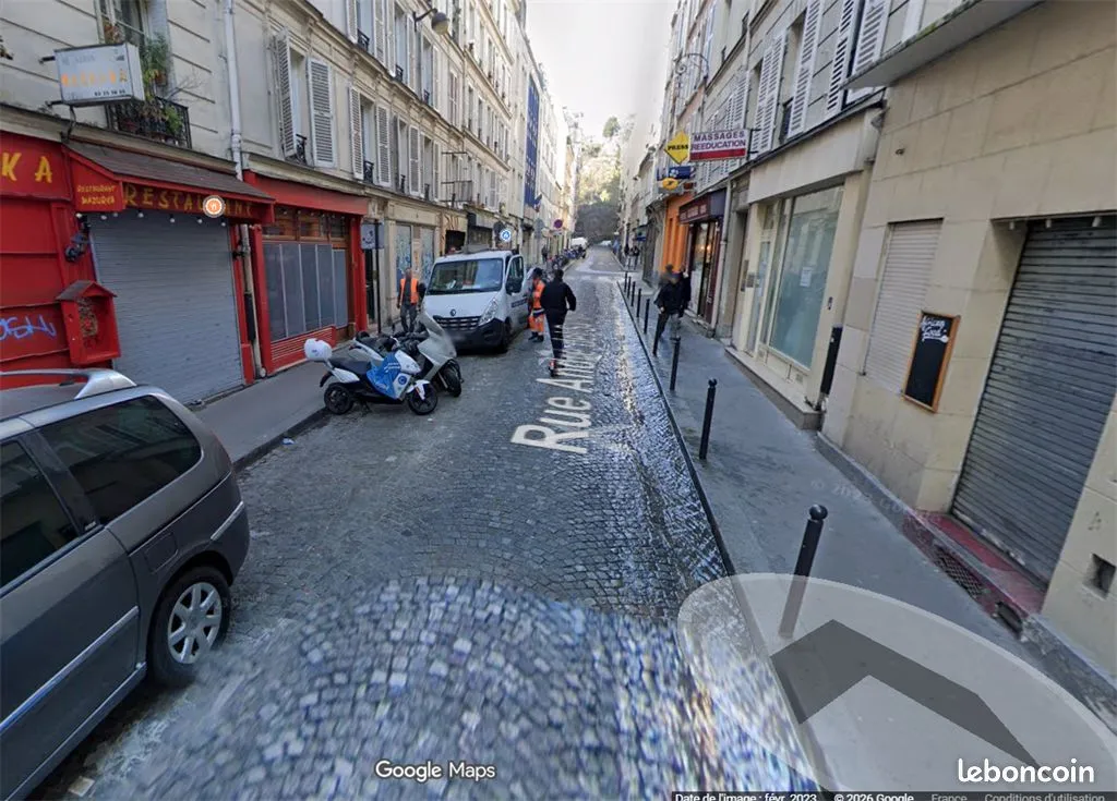 Local commercial à louer à Paris 18 – 92 m² – Montmartre / Abbesses