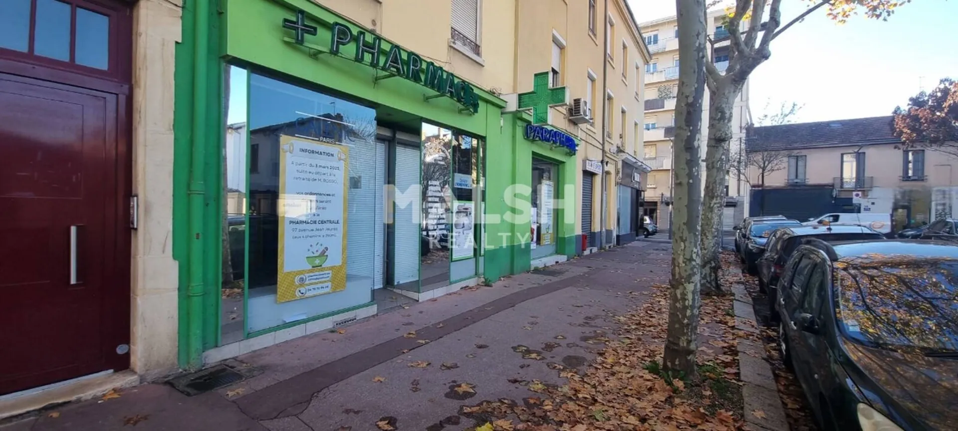 Ancienne pharmacie – Local médical 90 m² à louer – Saint-Fons (Lyon Sud-Est)