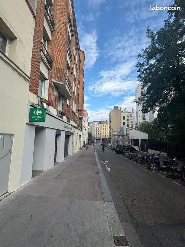 Local commercial à louer à Paris 20 – 71 m² – Ménilmontant / Pyrénées