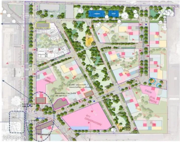 Local commercial à louer à Saint-Ouen-sur-Seine – 218 m² – Mairie de Saint-Ouen