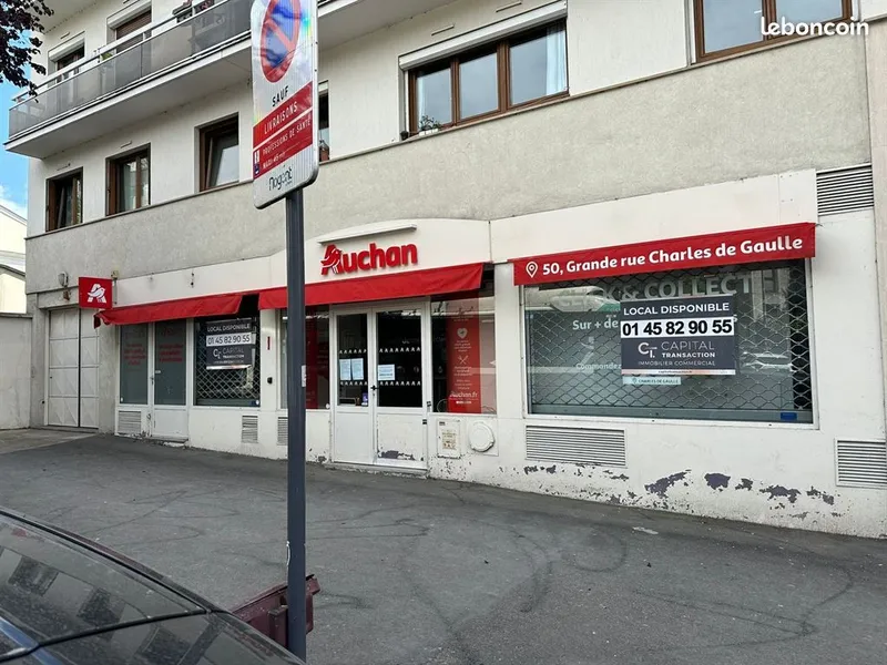 Local commercial à louer à Nogent-sur-Marne – 164 m² – Nogent Village / RER A