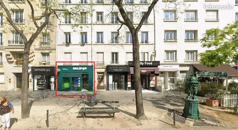 Local commercial à louer à Paris 16 – 65 m² – Porte de Saint-Cloud / Exelmans