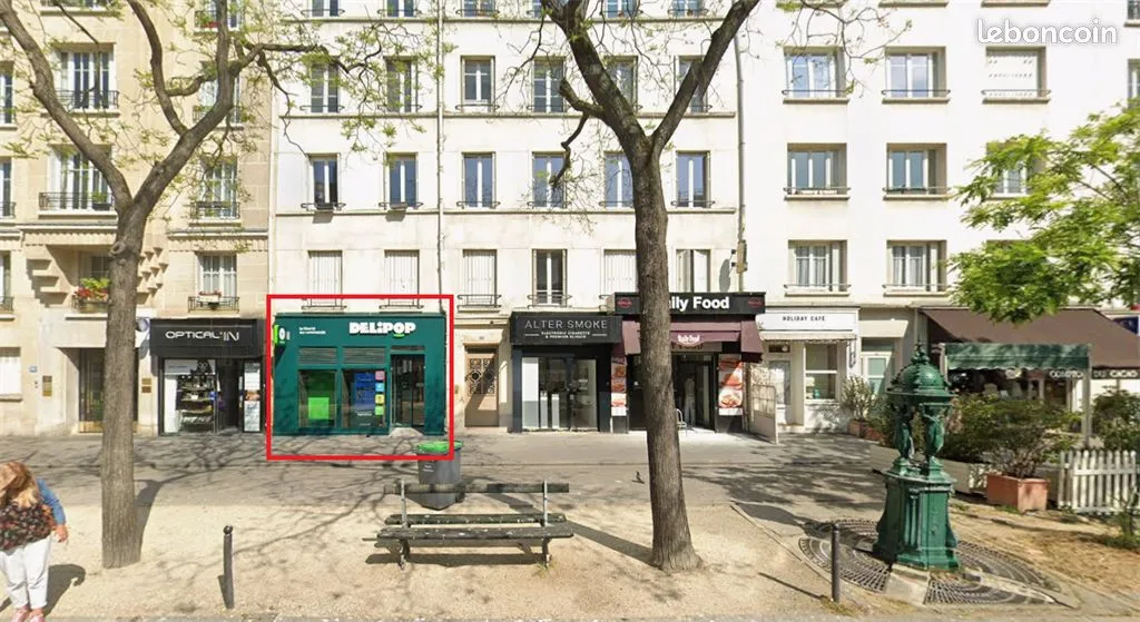 Local commercial à louer à Paris 16 – 65 m² – Porte de Saint-Cloud / Exelmans