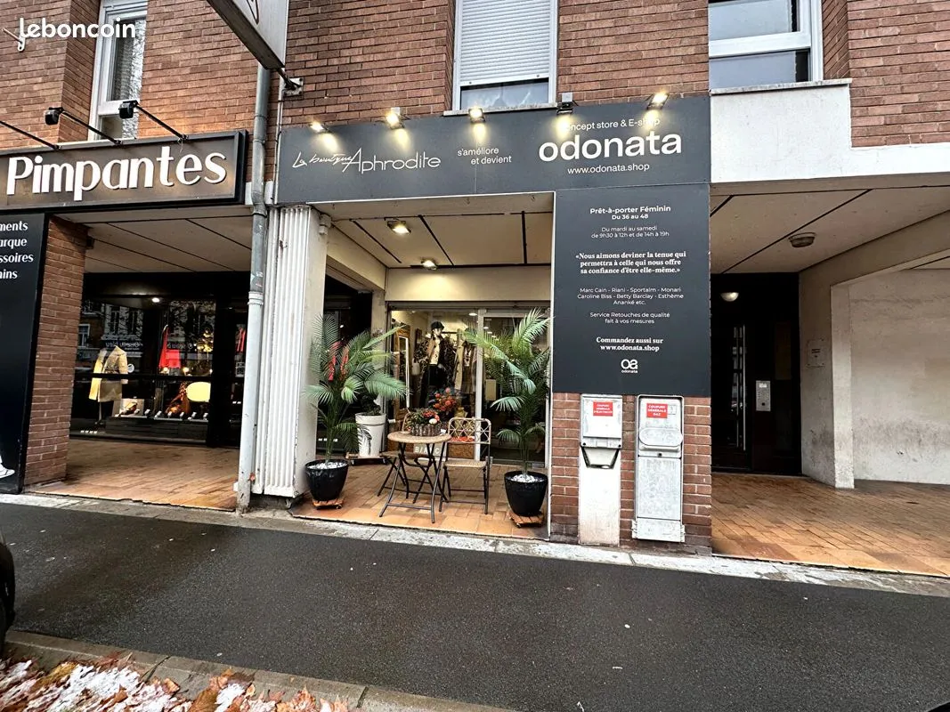 Local commercial – 50 m² – La Madeleine (axe premium)