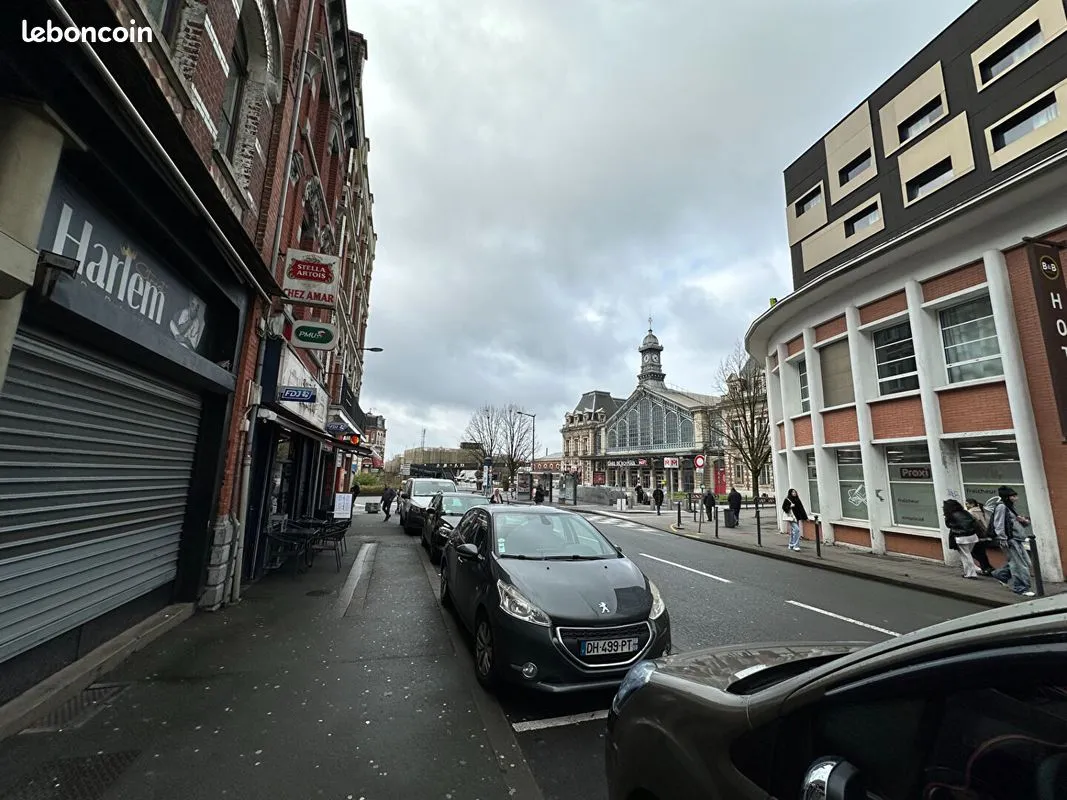 Local commercial – 90 m² – Roubaix Gare (emplacement stratégique)
