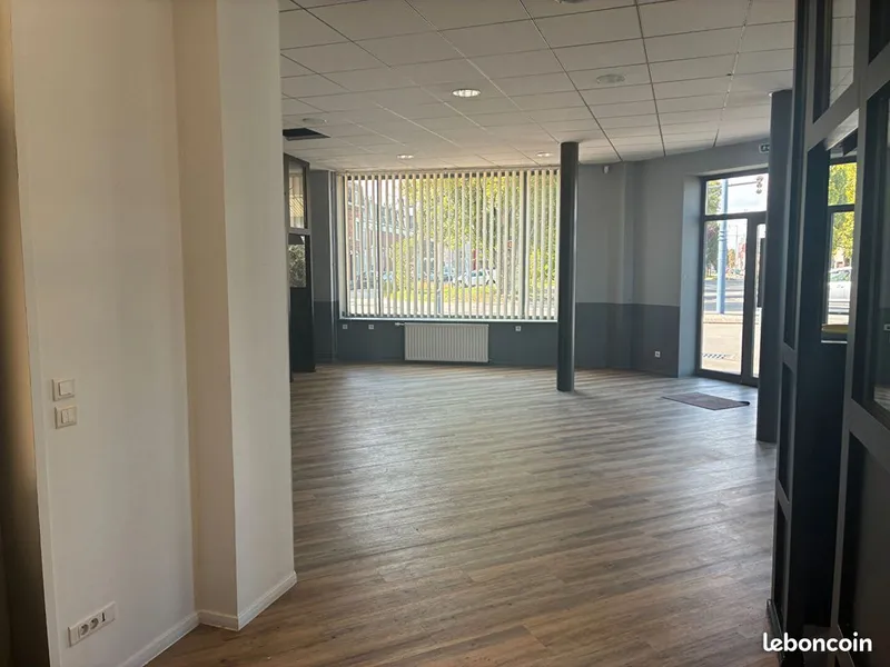 Local commercial – 100 m² – Arras (proximité gare)