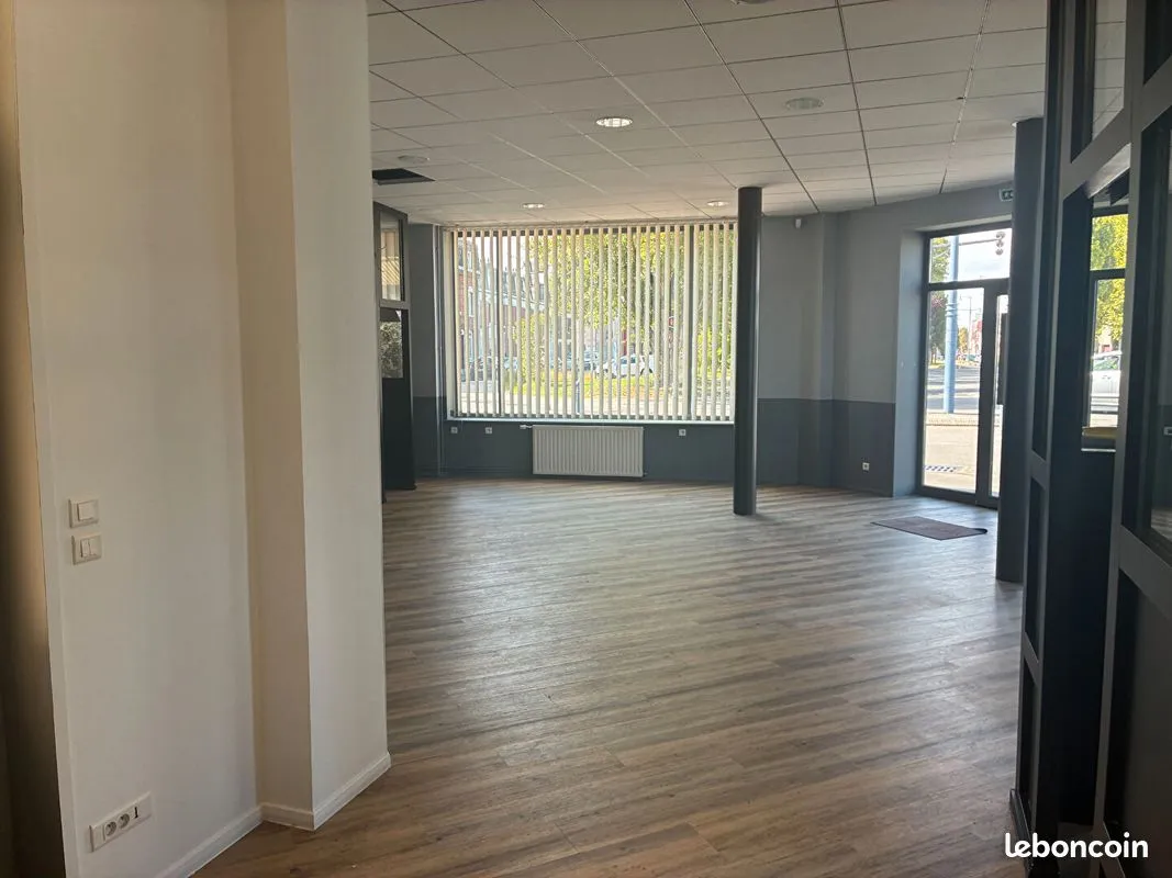 Local commercial – 100 m² – Arras (proximité gare)