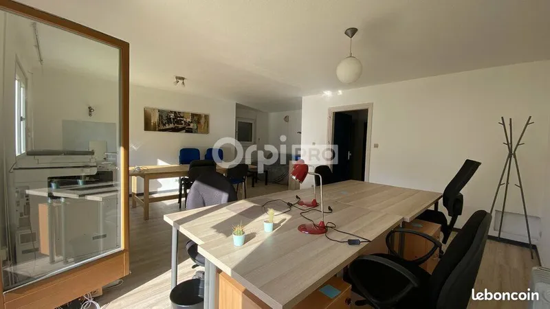 Local professionnel avec jardin – 61 m² – Mulhouse Fonderie