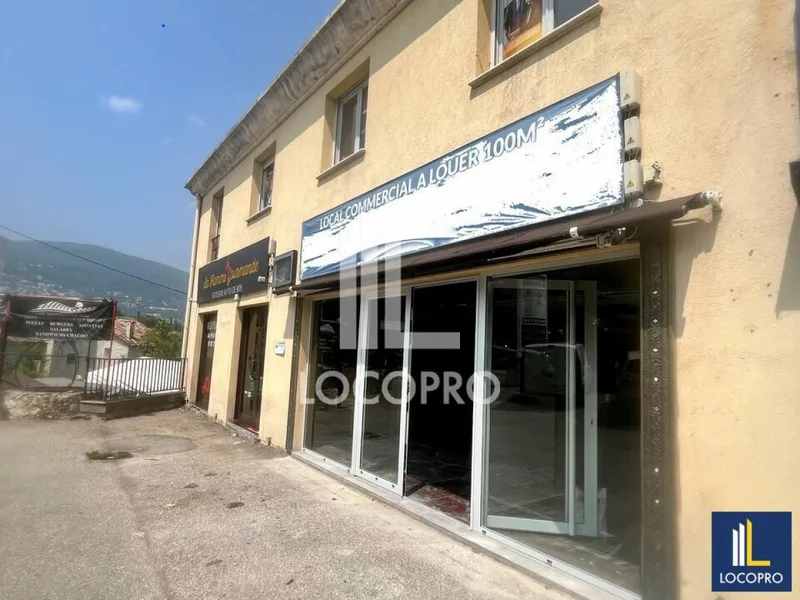 Local commercial à louer - 99 m² – Grasse (06)